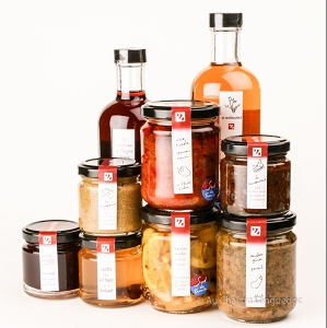 Huiles, vinaigres et condiments