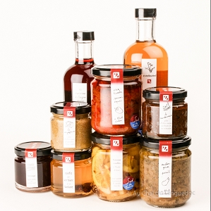 Huiles, vinaigres et condiments