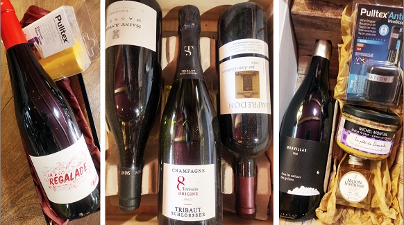 Coffret bois 3 vins de Bourgogne - BienManger Paniers Garnis